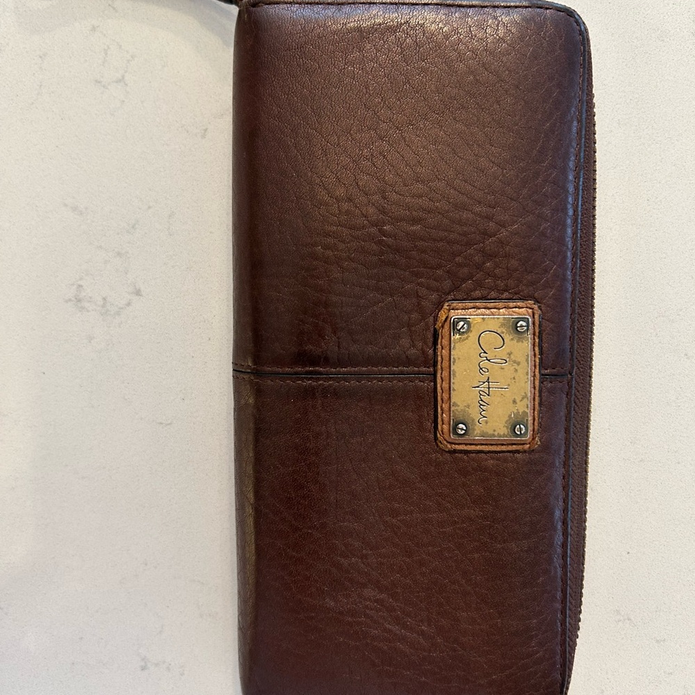 Cole Haan Brown Leather Wallet